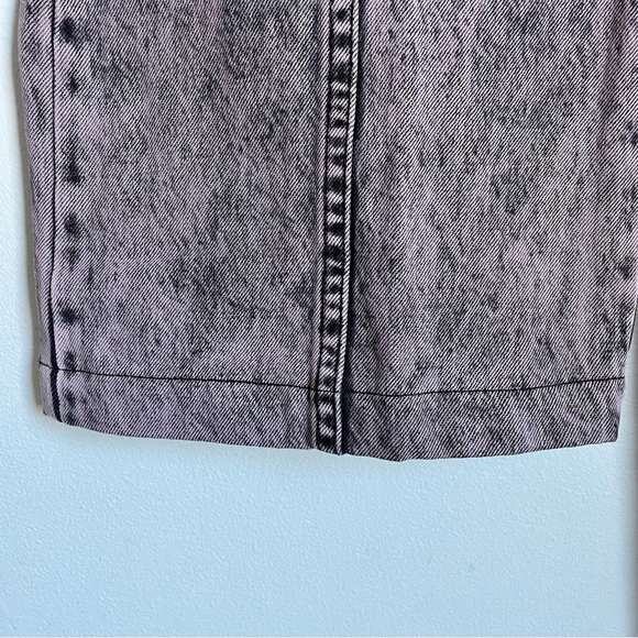 Ulla Johnson Albie Lilac Belted High Waisted Wide Leg Jeans Women’s 0 Acid Wash - Picture 11 of 16